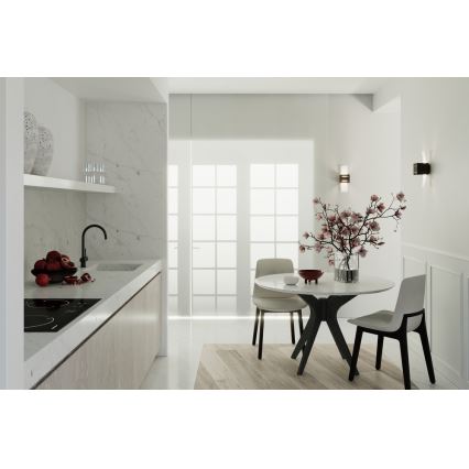 Seinävalaisin LORETO 1xG9/40W/230V musta