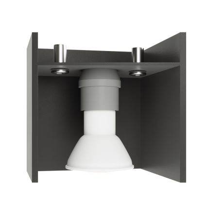 Seinävalaisin LORETO 1xG9/40W/230V musta