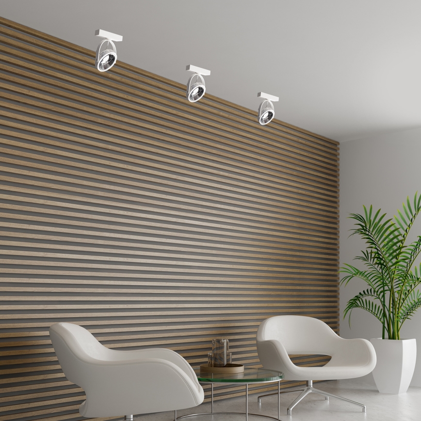 Seinävalaisin LUGAR 1xAR111 - GU10/25W/230V