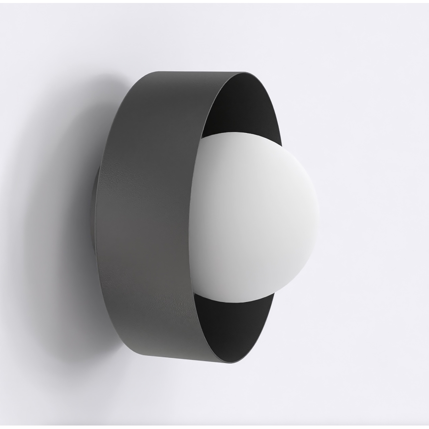 Seinävalaisin LULU 1xG9/8W/230V musta