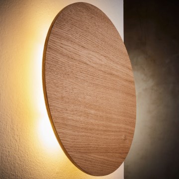 Seinävalaisin LUNA 3xG9/8W/230V halkaisija 30 cm beige