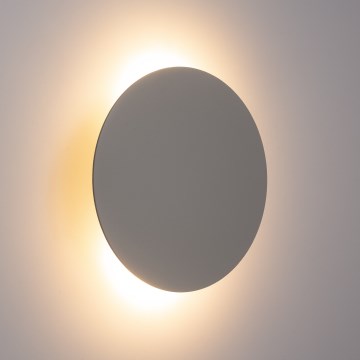 Seinävalaisin LUNA 4xG9/8W/230V halkaisija 40 cm harmaa