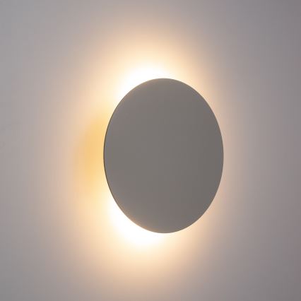 Seinävalaisin LUNA 4xG9/8W/230V halkaisija 40 cm harmaa