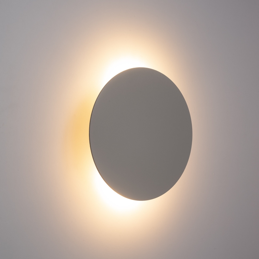 Seinävalaisin LUNA 4xG9/8W/230V halkaisija 40 cm harmaa