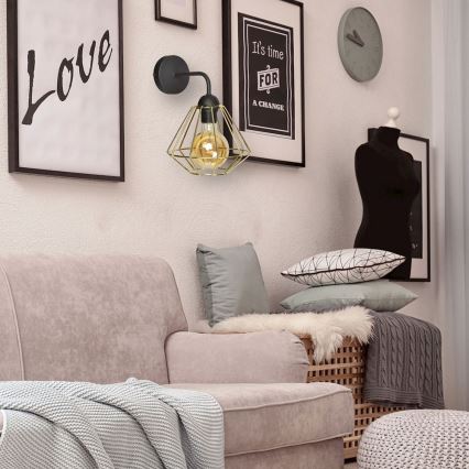 Seinävalaisin LUPO 1xE27/60W/230V