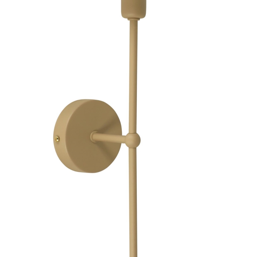 Seinävalaisin MADELA 1xE14/40W/230V musta/beige