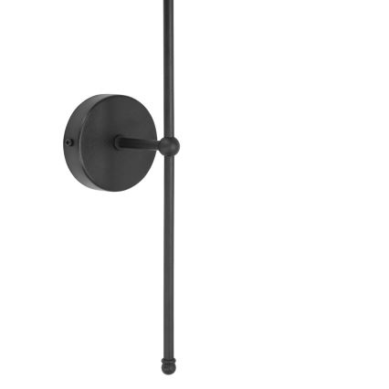 Seinävalaisin MADELA 1xE14/40W/230V musta