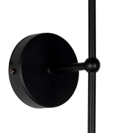 Seinävalaisin MADELA 1xE14/40W/230V valkoinen/musta