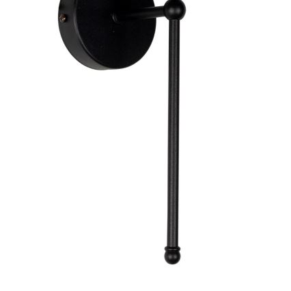 Seinävalaisin MADELA 1xE14/40W/230V valkoinen/musta