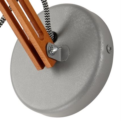 Seinävalaisin MARCELLO 1xE27/60W/230V pyökki