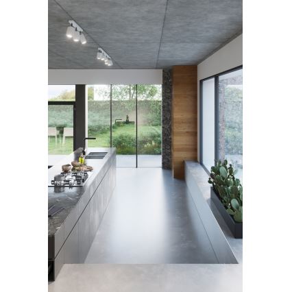 Seinävalaisin MERIDA 1xGU10/40W/230V valkoinen