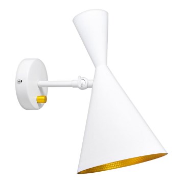 Seinävalaisin MODERN 1xE27/20W/230V valkoinen