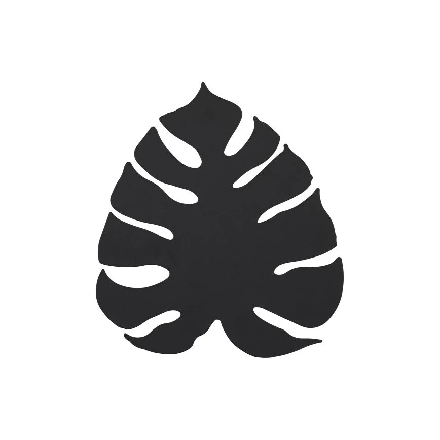 Seinävalaisin MONSTERA 3xG9/6W/230V musta
