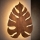 Seinävalaisin MONSTERA 3xG9/8W/230V ruskea