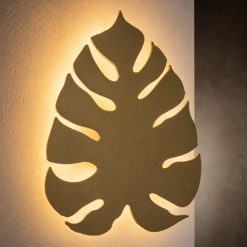 Seinävalaisin MONSTERA 4xG9/6W/230V kultainen