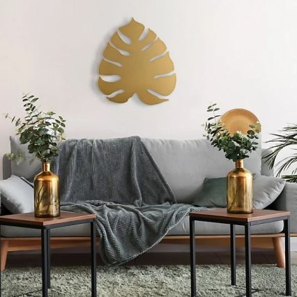 Seinävalaisin MONSTERA 4xG9/6W/230V kultainen