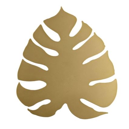 Seinävalaisin MONSTERA 4xG9/6W/230V kultainen