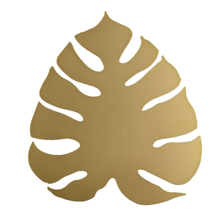 Seinävalaisin MONSTERA 4xG9/6W/230V kultainen
