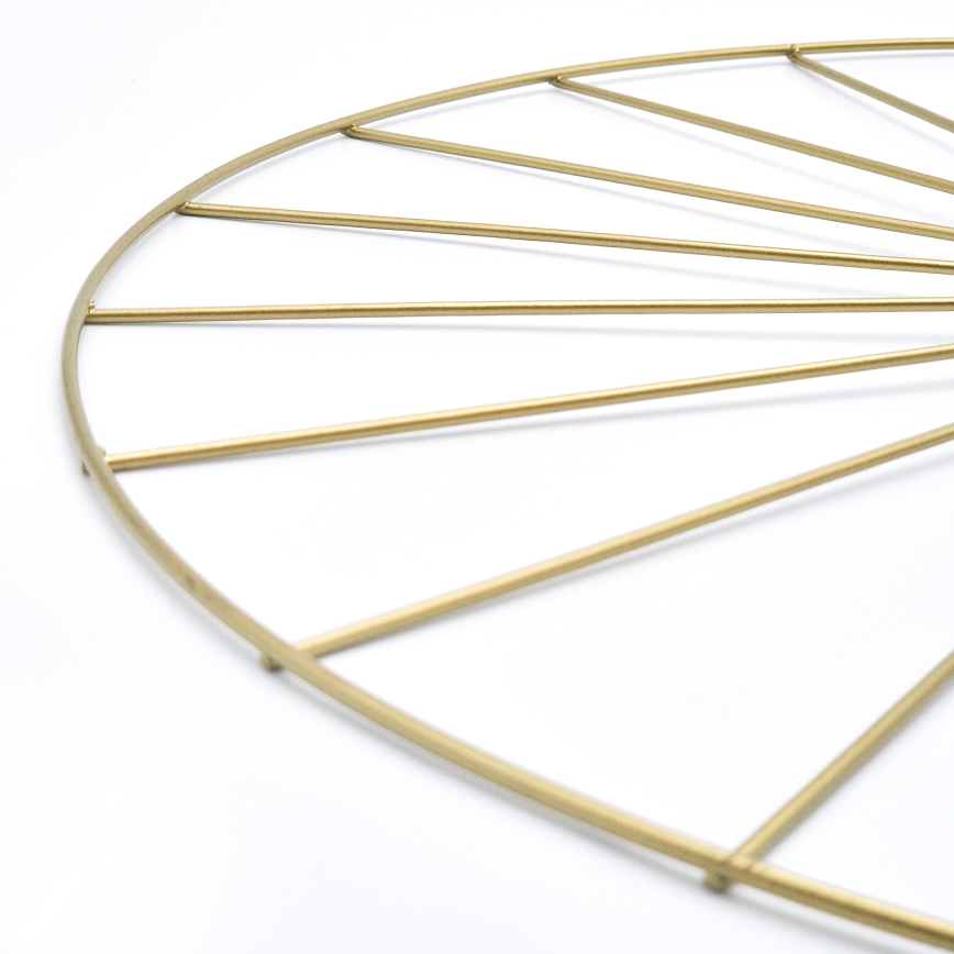 Seinävalaisin MONTANA 1xE27/15W/230V halkaisija 45 cm kulta