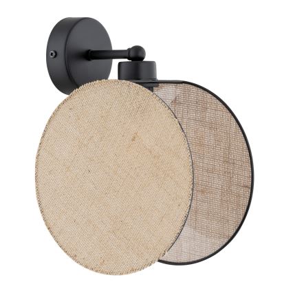 Seinävalaisin MOTIF 1xE14/10W/230V beige