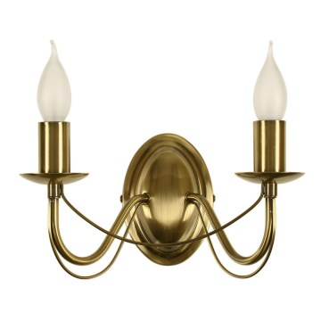 Seinävalaisin MUZA 2xE14/40W/230V