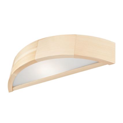 Seinävalaisin NATURAL 1xE27/60W/230V mänty/beige