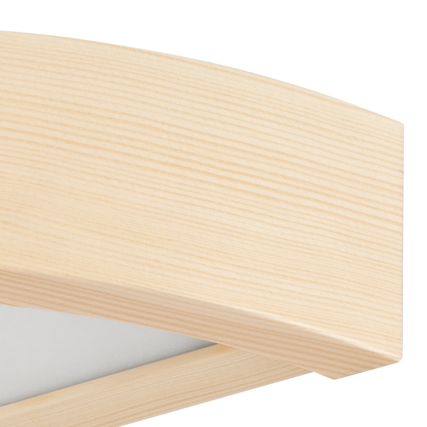 Seinävalaisin NATURAL 1xE27/60W/230V mänty/beige