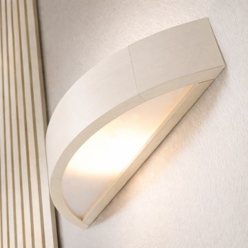 Seinävalaisin NATURAL 1xE27/60W/230V mänty/kerma