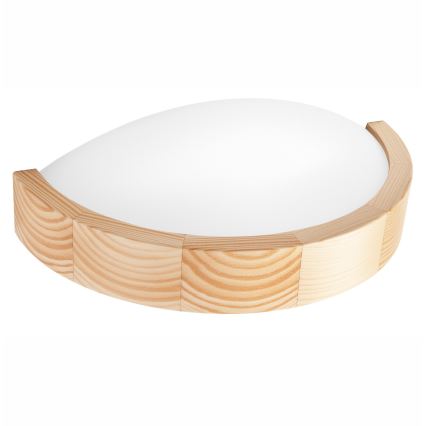 Seinävalaisin NATURAL SLIM 1xE27/60W/230V mänty