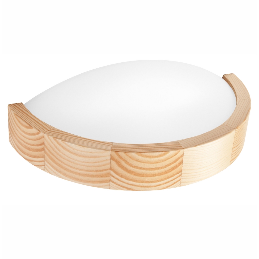 Seinävalaisin NATURAL SLIM 1xE27/60W/230V mänty