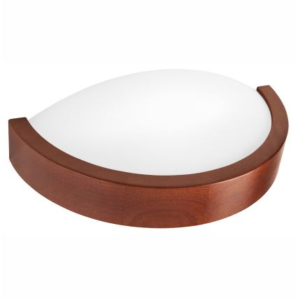 Seinävalaisin NATURAL SLIM 1xE27/60W/230V mänty/ruskea