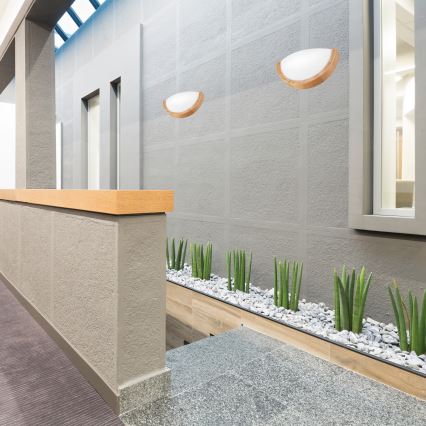 Seinävalaisin OAK SLIM 1xE27/60W/230V tammi