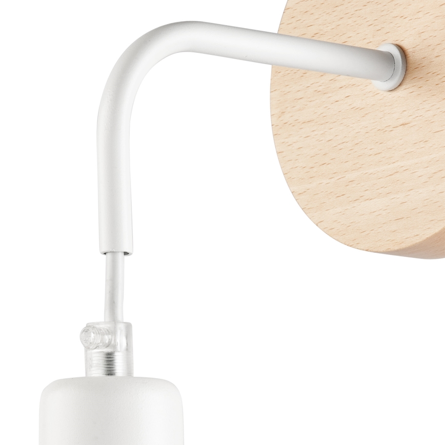 Seinävalaisin ORAZIO 1xE27/60W/230V koivu