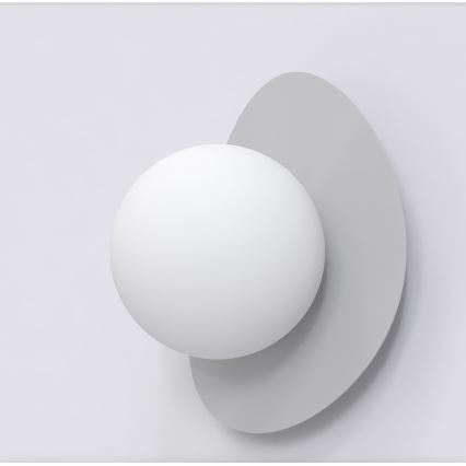 Seinävalaisin OVO 1xG9/8W/230V harmaa