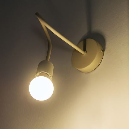 Seinävalaisin OXFORD 1xE27/15W/230V kermanvärinen