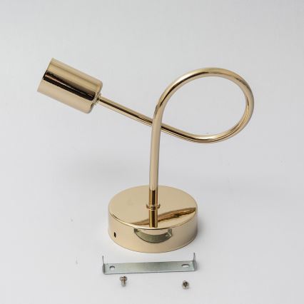 Seinävalaisin OXFORD 1xE27/15W/230V kultainen