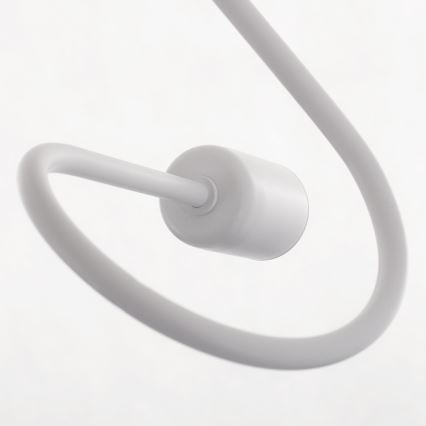 Seinävalaisin OXFORD 1xE27/15W/230V valkoinen