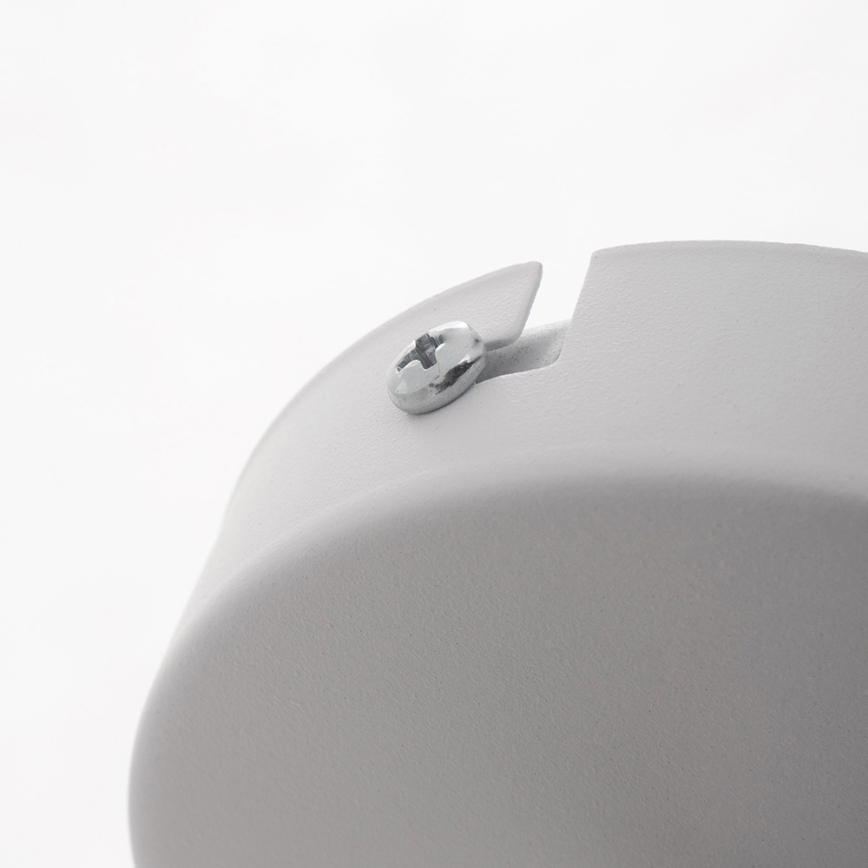 Seinävalaisin OXFORD 1xE27/15W/230V valkoinen