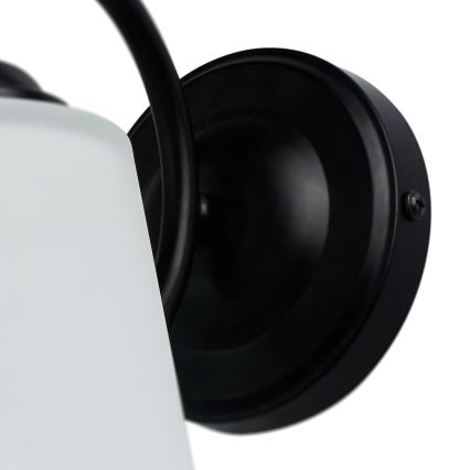 Seinävalaisin PAFOS 1xE27/15W/230V musta