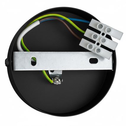 Seinävalaisin PAFOS 1xE27/15W/230V musta