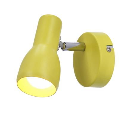 seinävalaisin PICARDO 1xE14/40W/230V keltainen