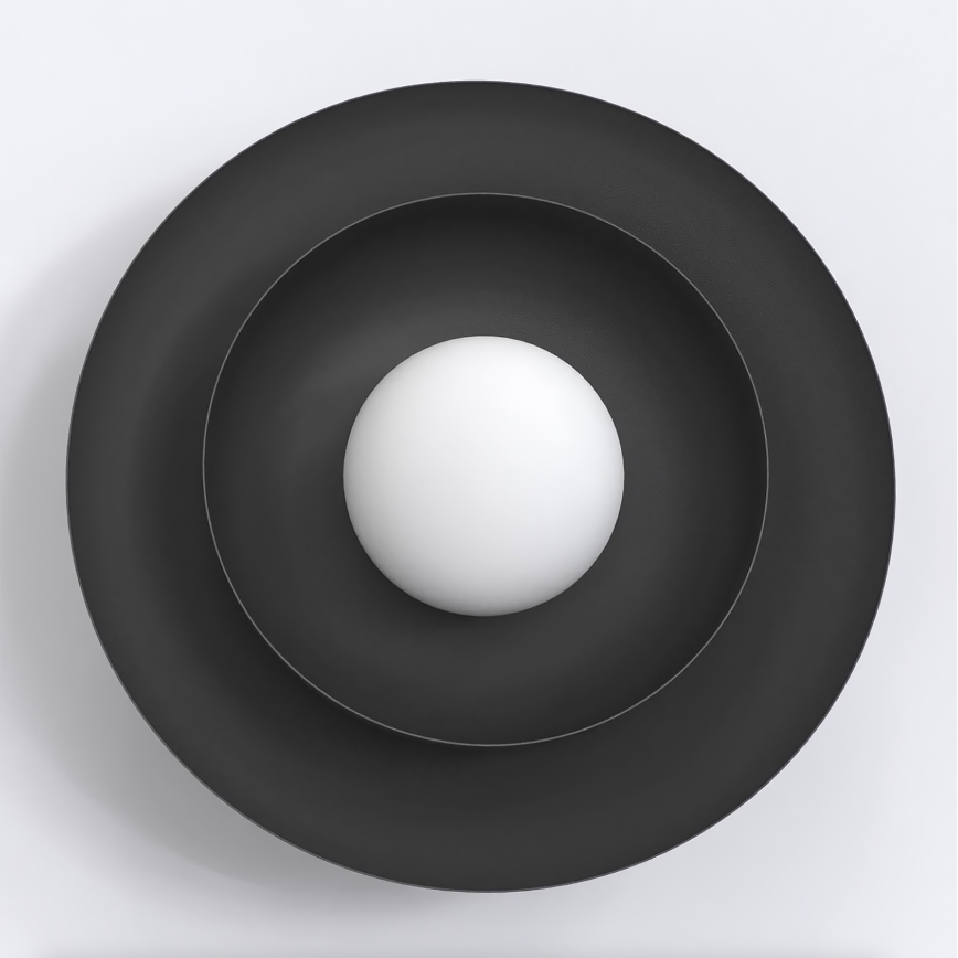 Seinävalaisin POPPI 1xG9/8W/230V musta