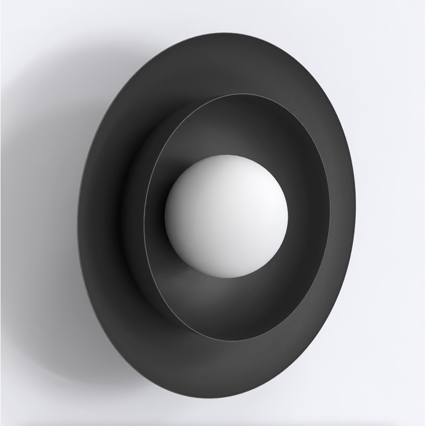 Seinävalaisin POPPI 1xG9/8W/230V musta