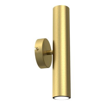 Seinävalaisin RAITO 2xGU10/8W/230V messinki