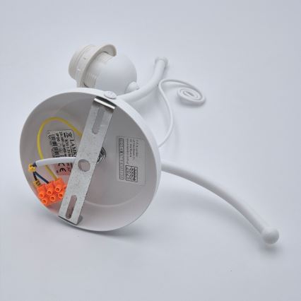 Seinävalaisin RETRO II 1xE27/60W/230V valkoinen