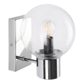 Seinävalaisin SFERIO 1xE14/5W/230V kiiltävä kromi/kirkas