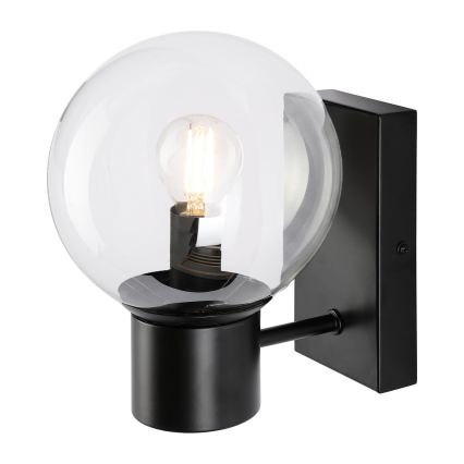 Seinävalaisin SFERIO 1xE14/5W/230V musta/kirkas