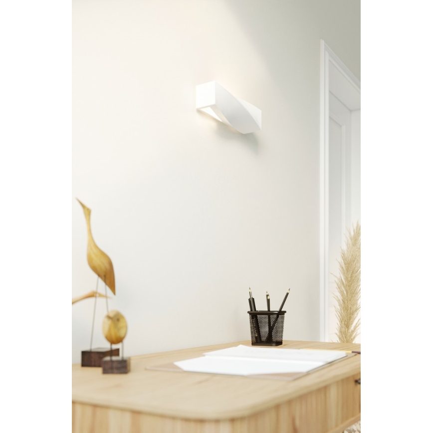 Seinävalaisin SIGMA MINI 1xE27/60W/230V valkoinen