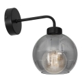 Seinävalaisin SOFIA 1xE27/60W/230V musta