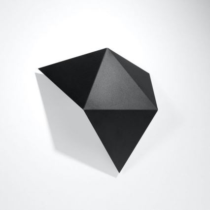 Seinävalaisin SOLIDO 2xG9/40W/230V musta